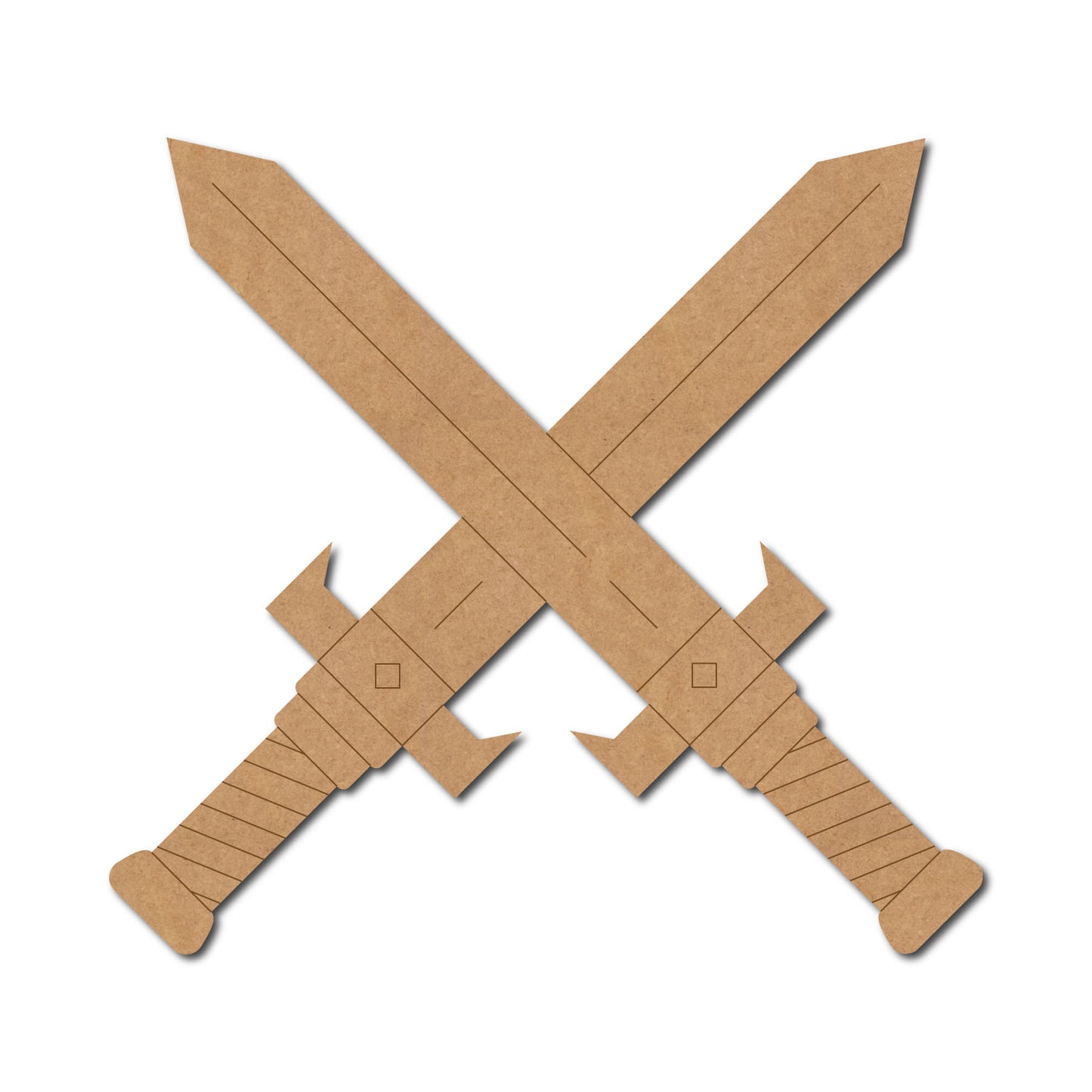 Swords Pre Marked MDF Design 2