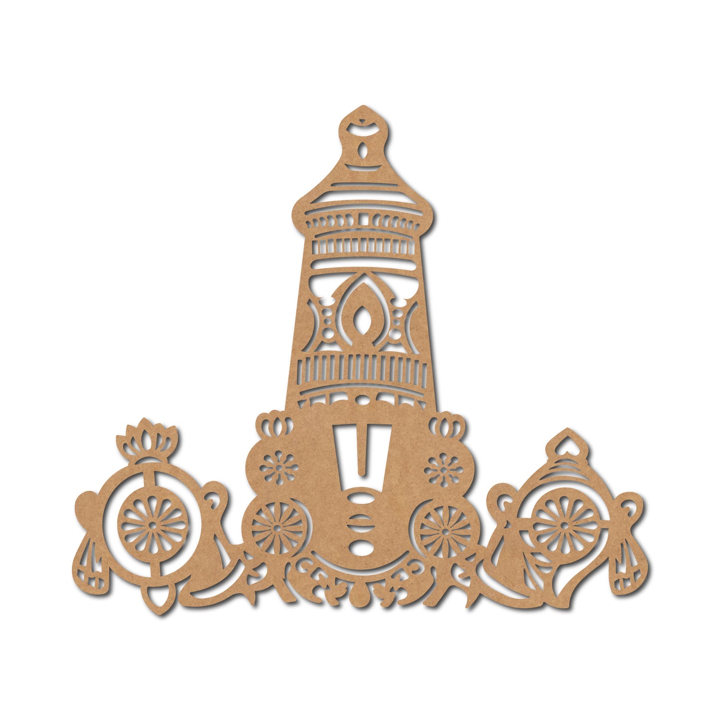 Tirupati Balaji Cutout MDF Design 1