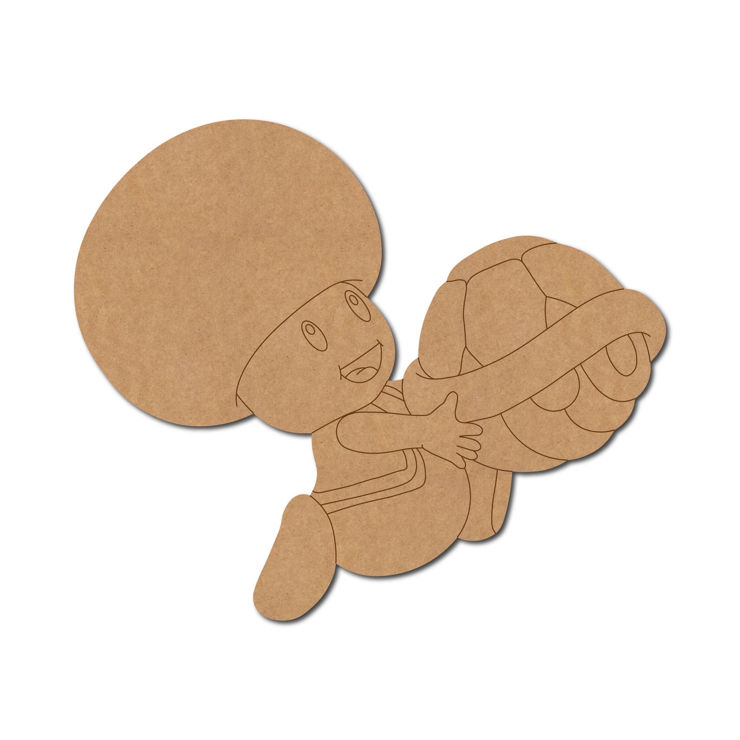 Toad Super Mario Pre Marked MDF Design 1