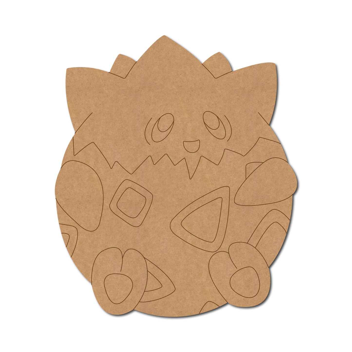 Togepi Pokemon Pre Marked MDF Design 1
