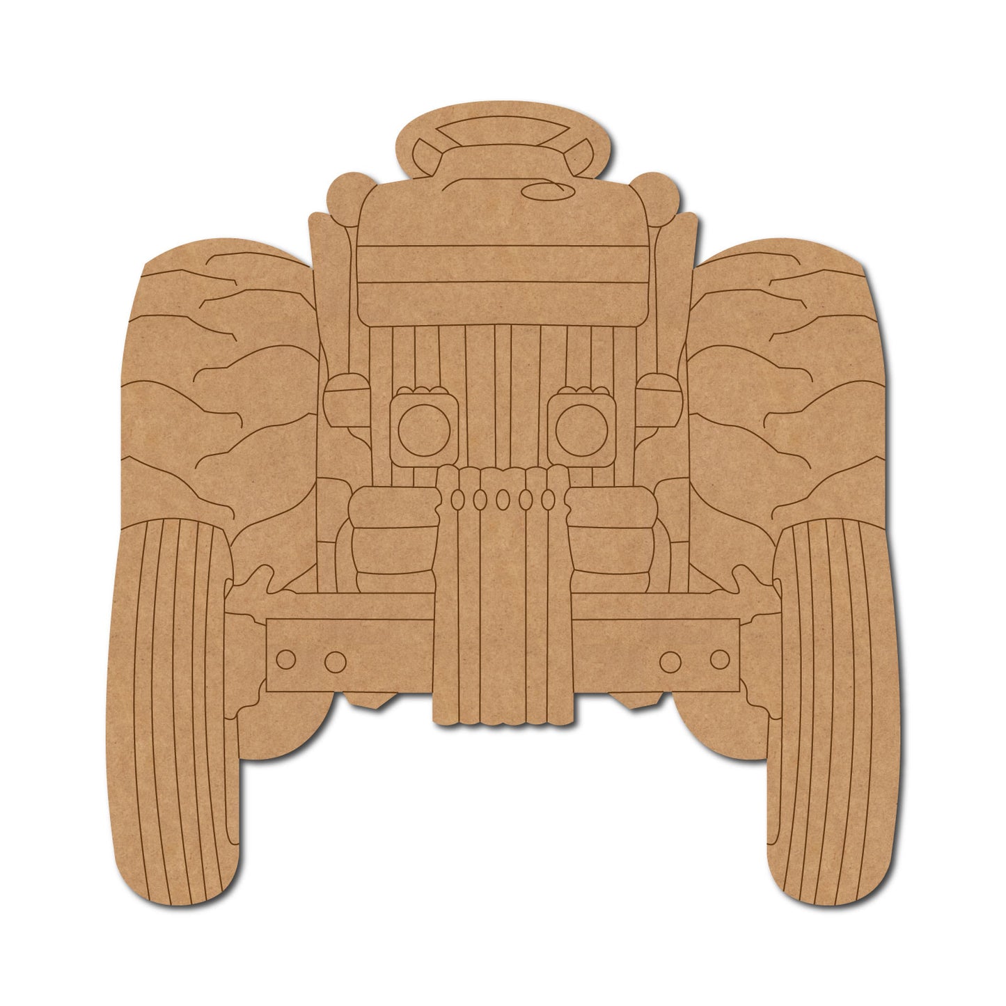Tractor Pre Marked MDF Design 2