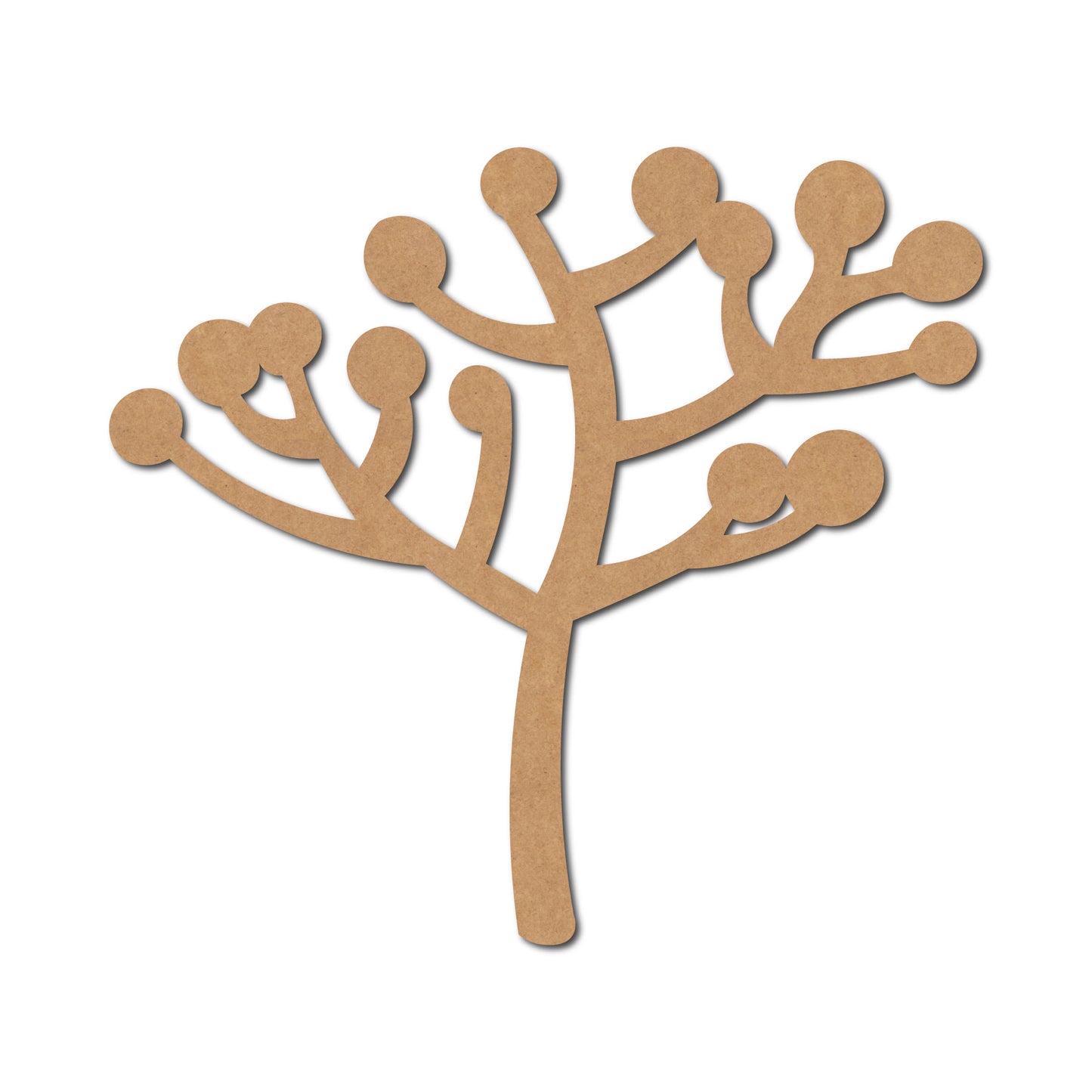 Tree Cutout MDF Design 2