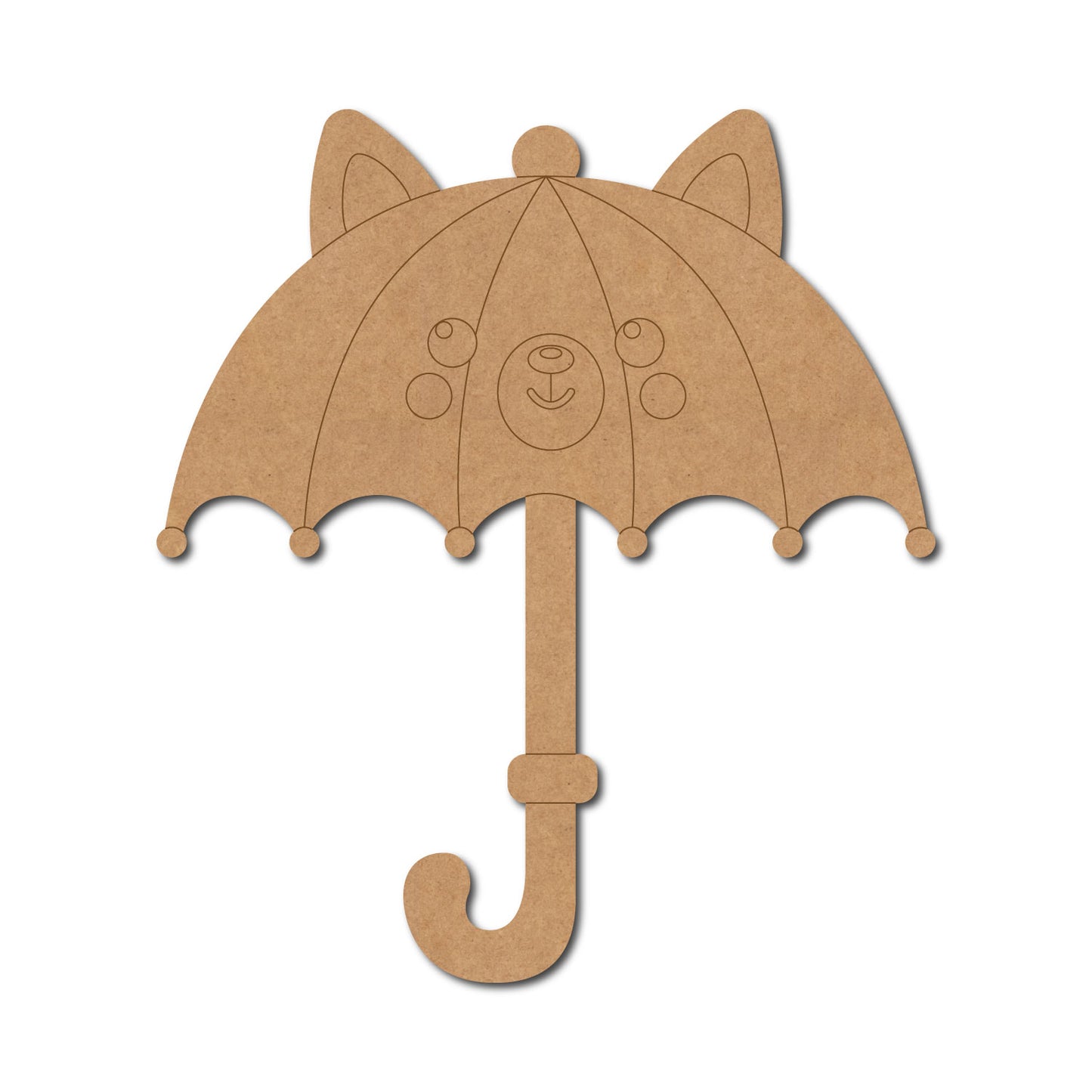 Umbrella Pre Marked MDF Design 1