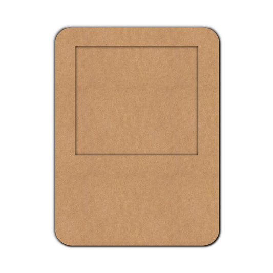 Three Layered Photo Magnet MDF Design