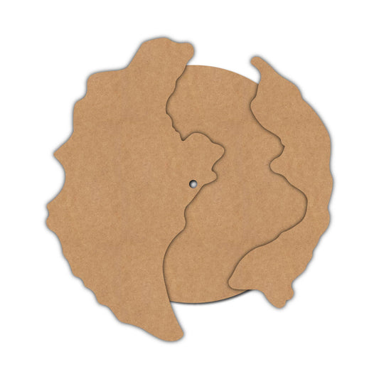 Geode Clock MDF Design 4