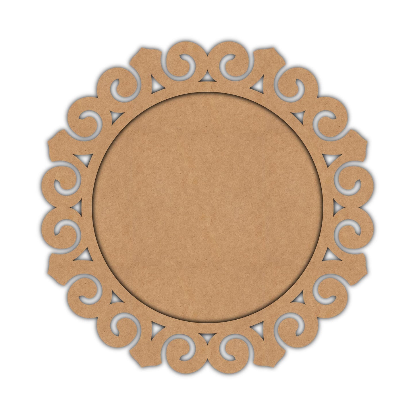 Designer Pooja Thali MDF Design 1