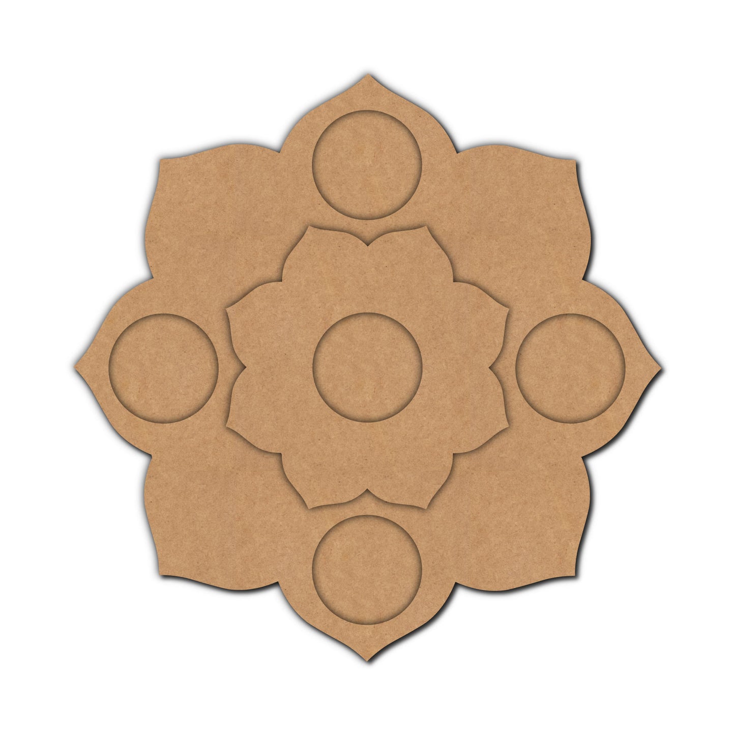 Diya Tealight Holder MDF Design 8
