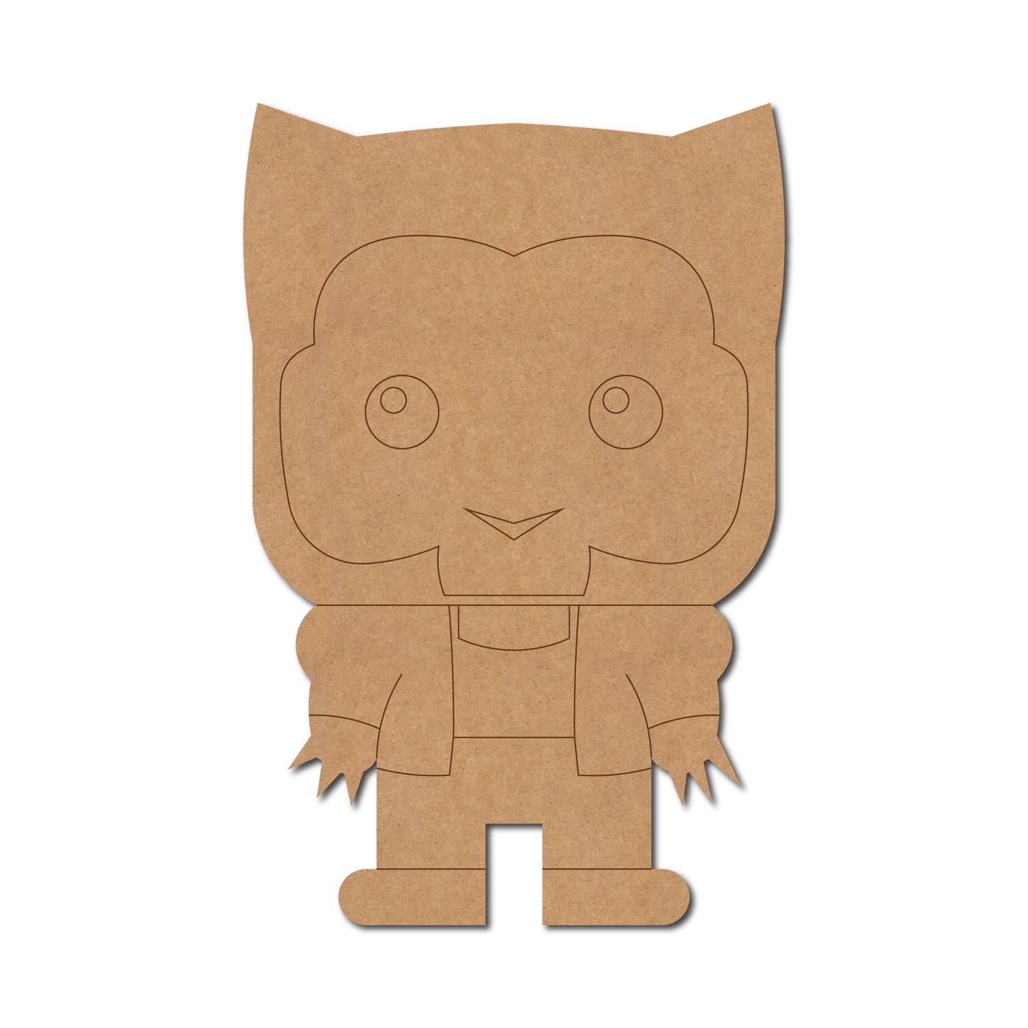 Wolverine Cartoon Pre Marked MDF Design 2