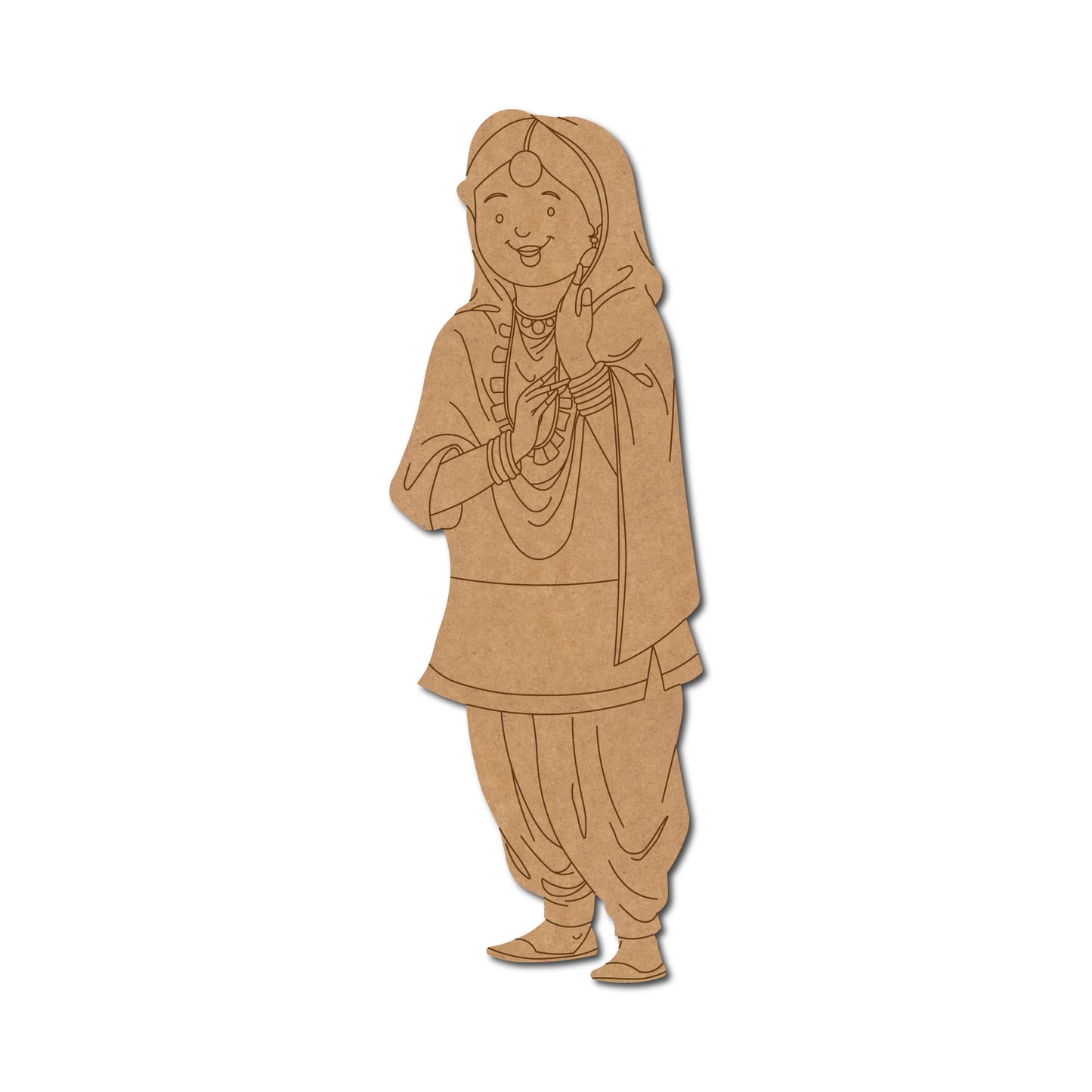 Woman Pre Marked MDF Design 10