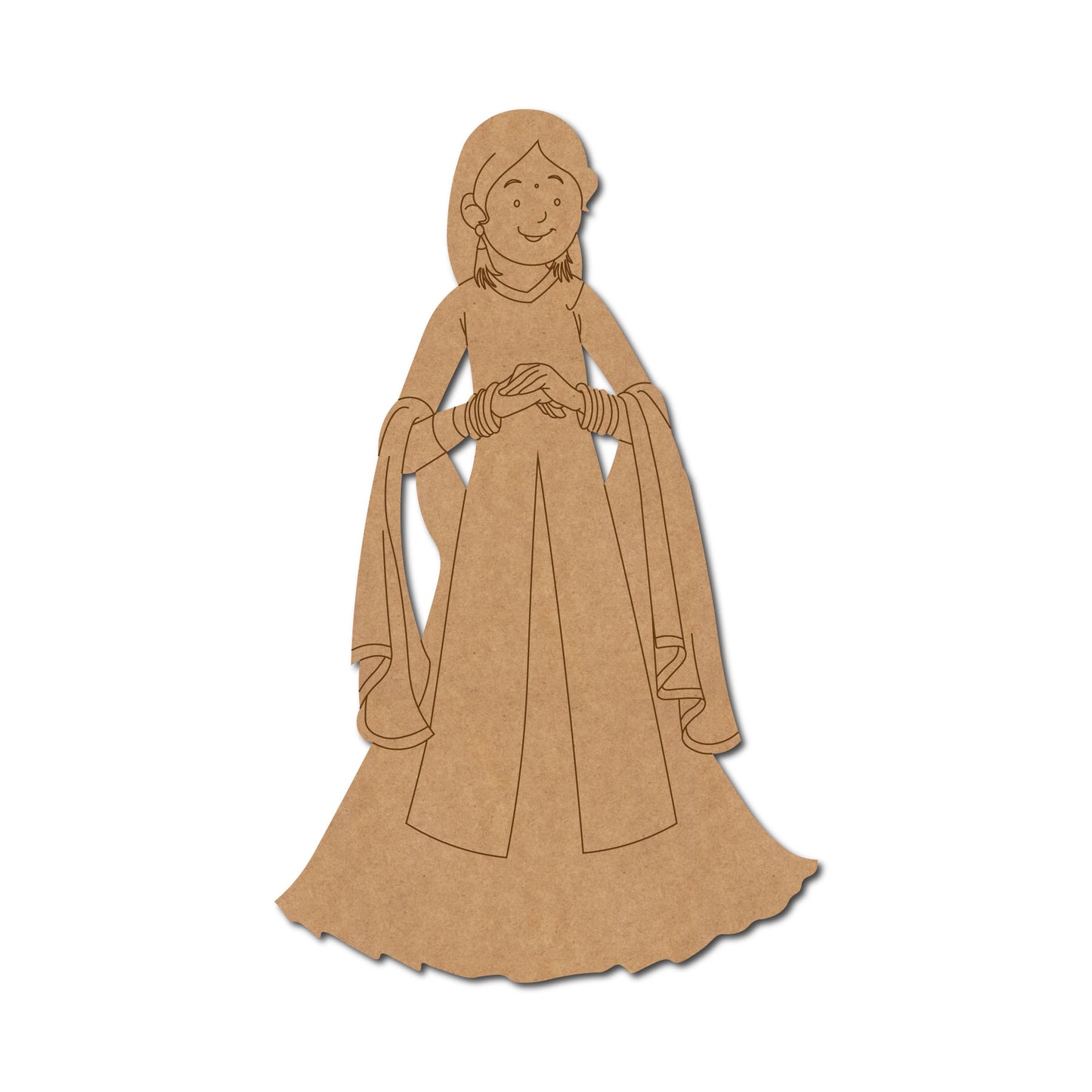 Woman Pre Marked MDF Design 18