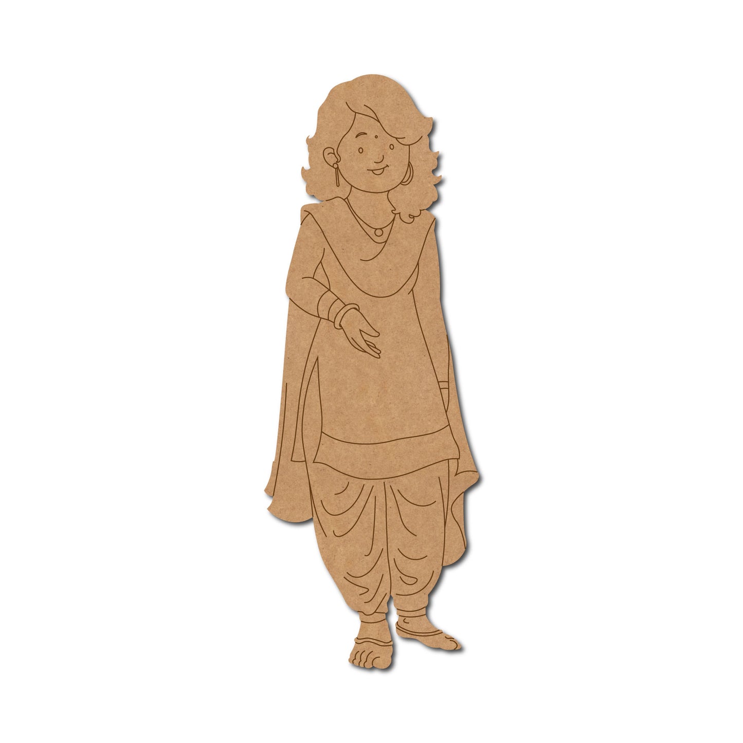 Woman Pre Marked MDF Design 20