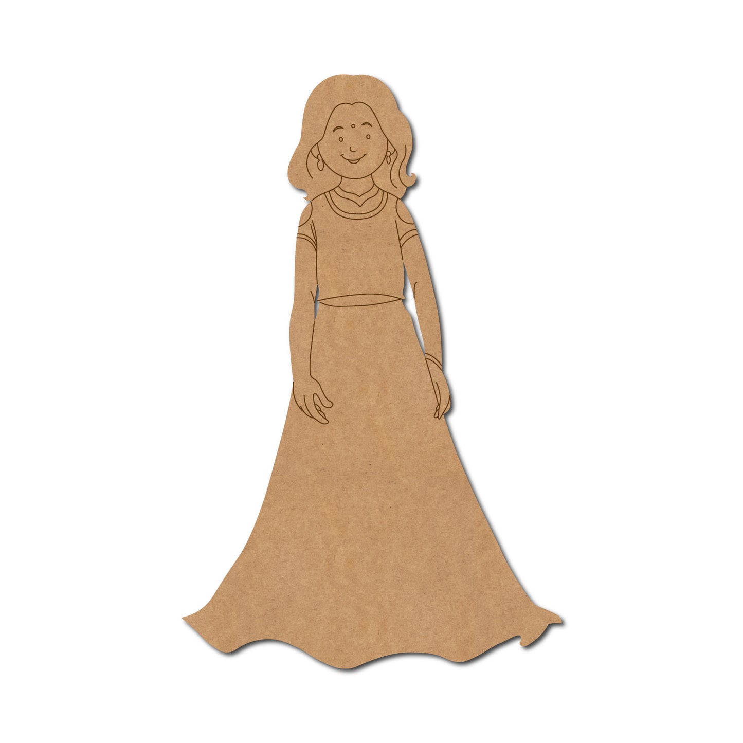 Woman Pre Marked MDF Design 21