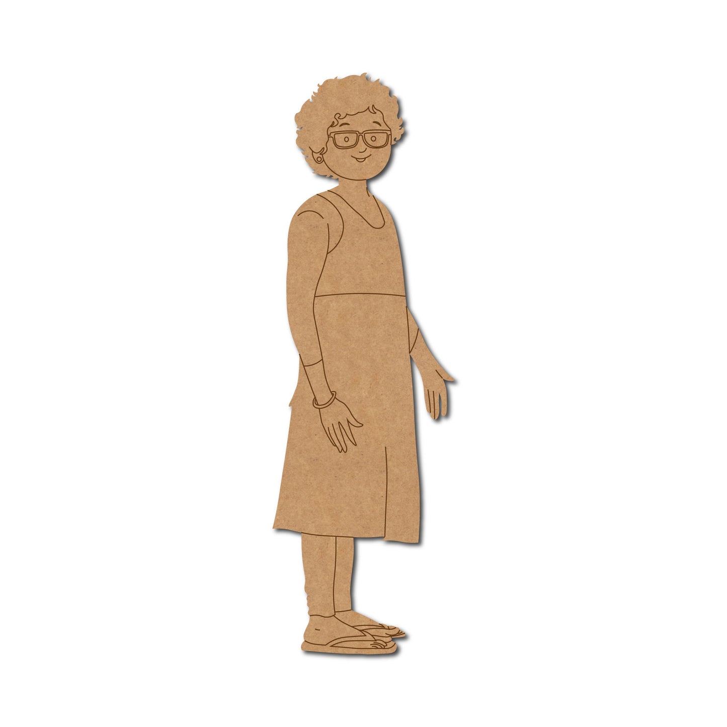Woman Pre Marked MDF Design 55