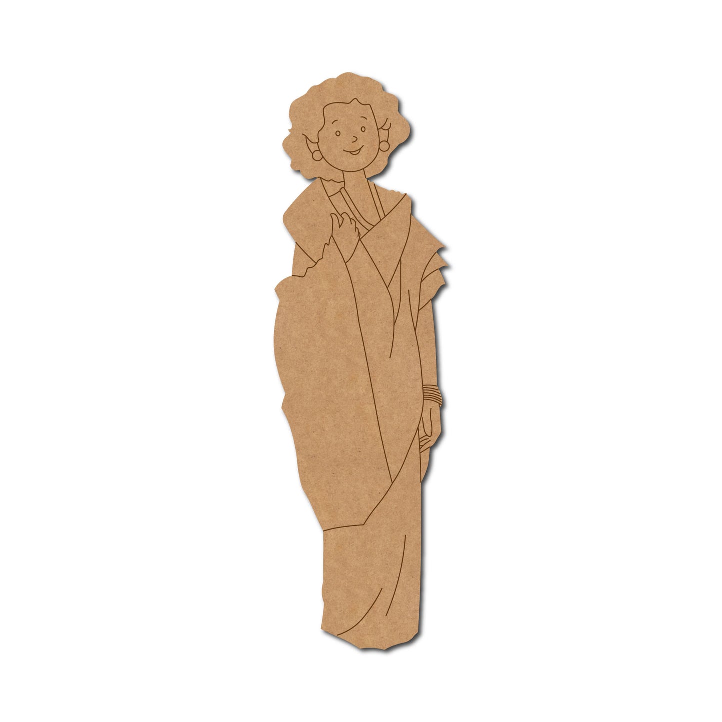 Woman Pre Marked MDF Design 57