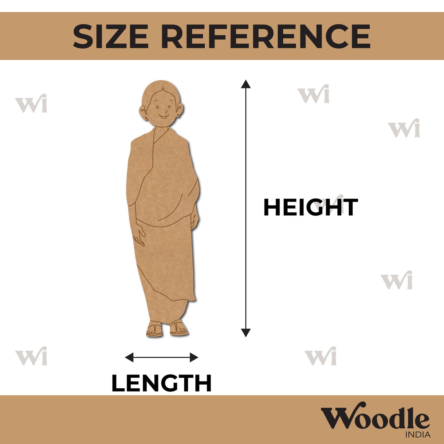 Woman Pre Marked MDF Design 59