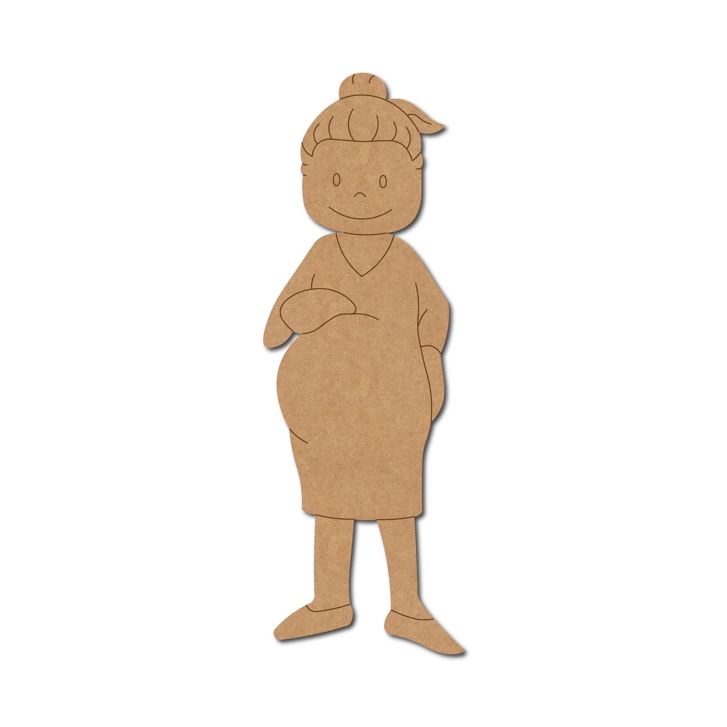 Woman Pre Marked MDF Design 6