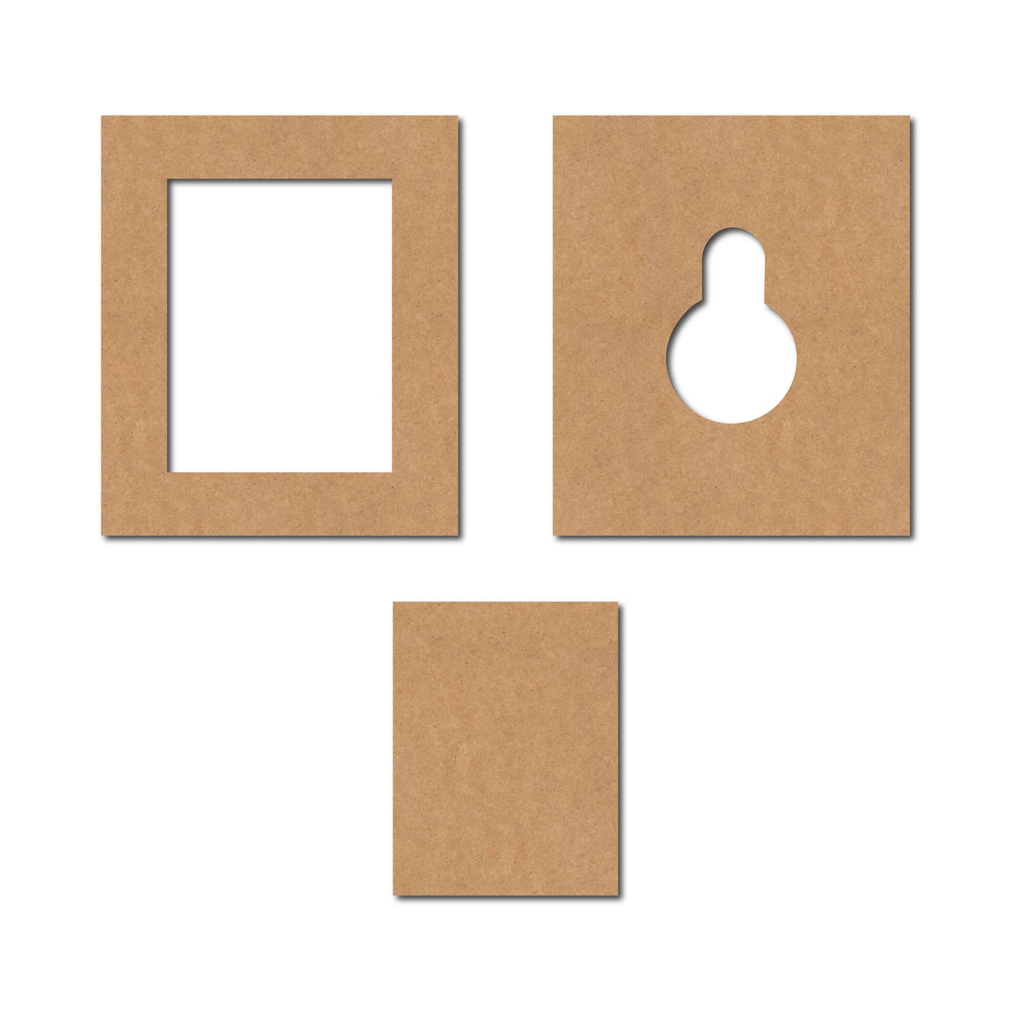 Wooden Hook With Stopper MDF Design 1