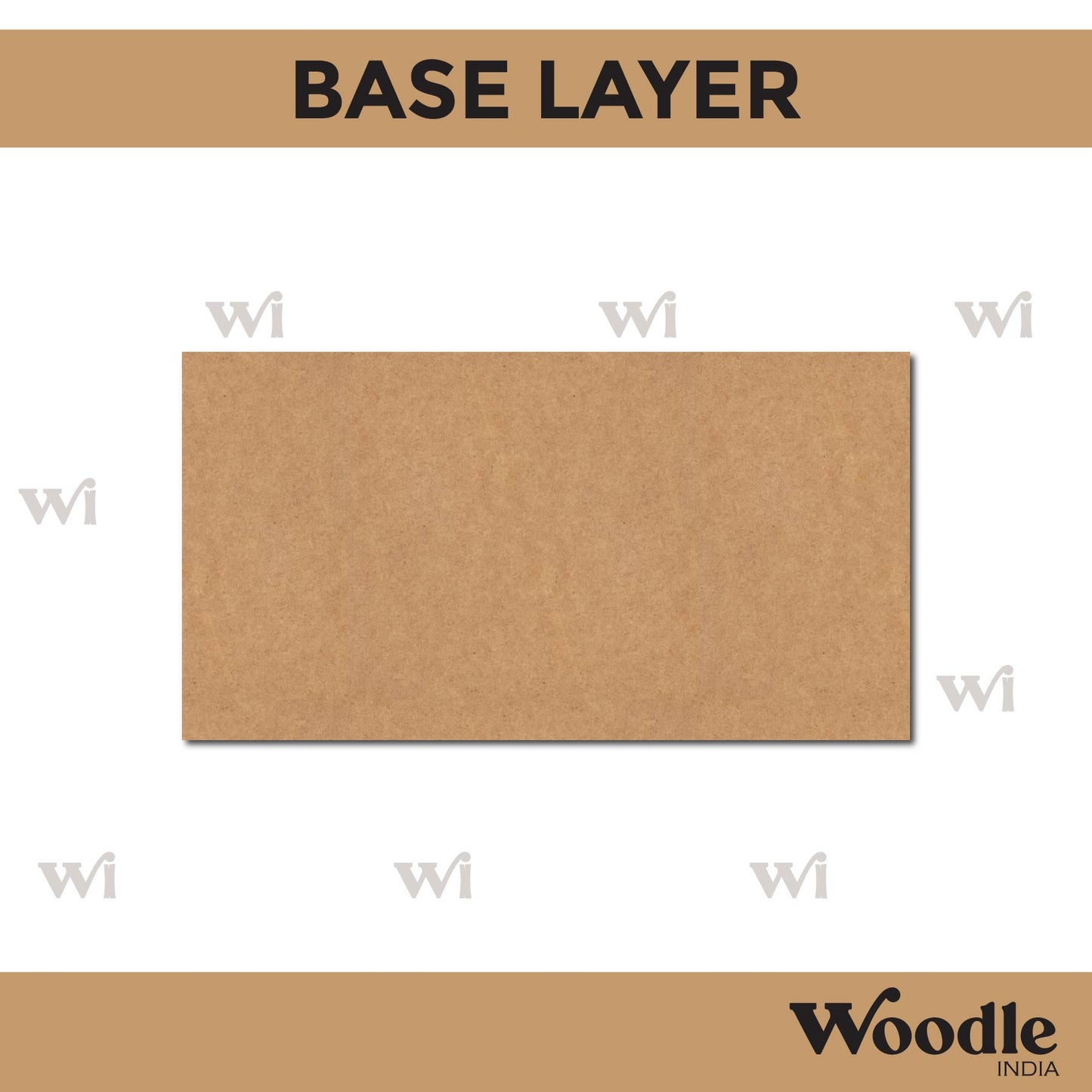 Tree Nameplate MDF Design