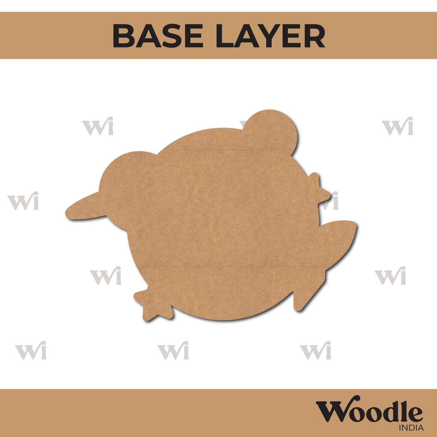 Space Nameplate MDF Design