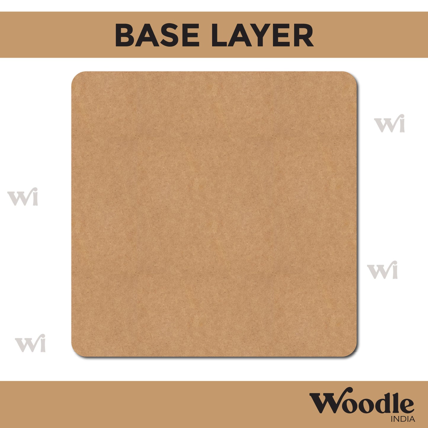 Tic Tac Toe Pre Marked MDF Design 11