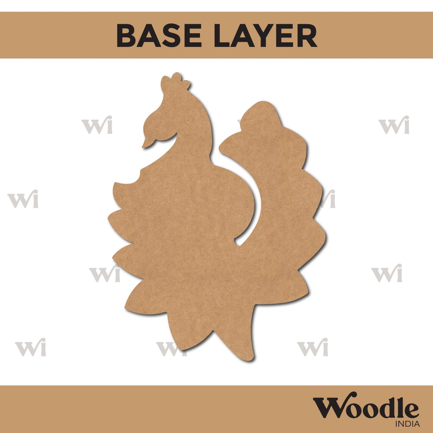 Diya Tealight Holder MDF Design 11