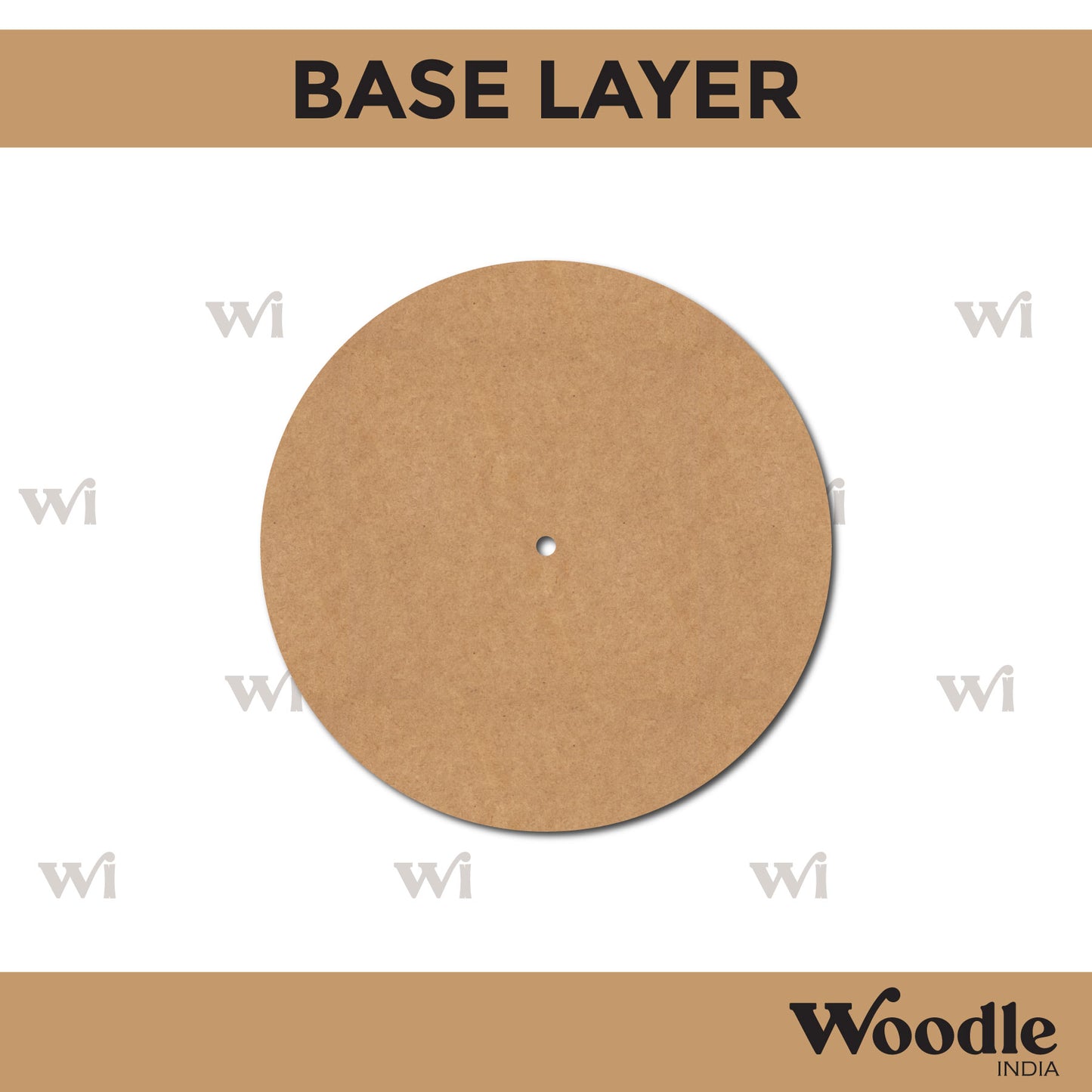 Geode Clock MDF Design 4