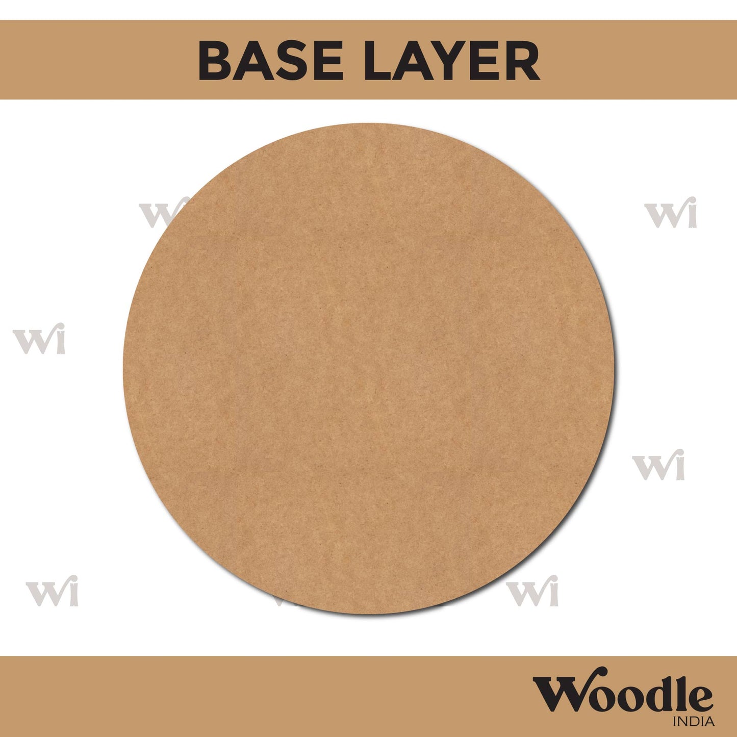 Dog Nameplate MDF Design