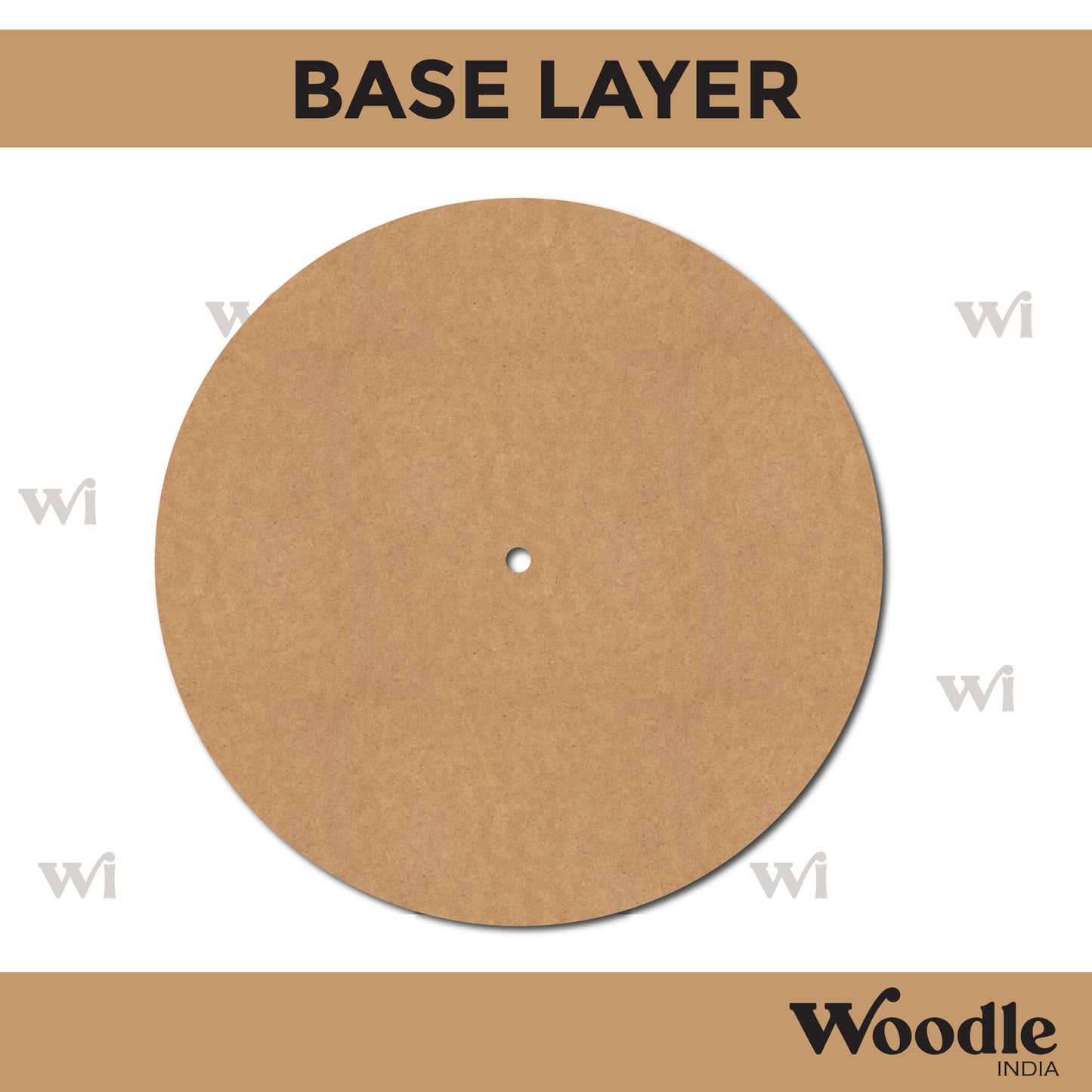 Geode Clock MDF Design 3
