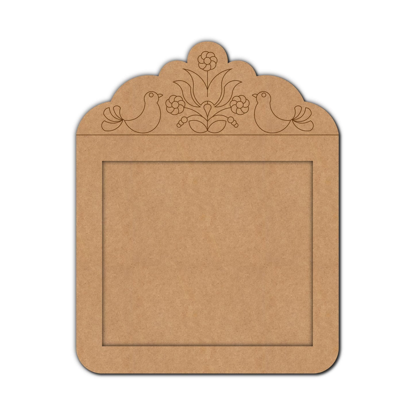 Bird Photo Magnet Pre Marked MDF Design 1