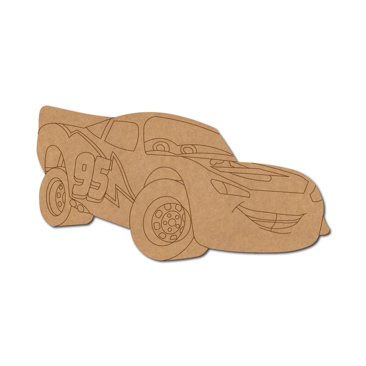 Star Cutouts SC380 Lightning McQueen Kartonnen Uitsnede – Levensgroot – Officiële Disney Cars Pixar – Perfect Voor Themapartijen & Feesten