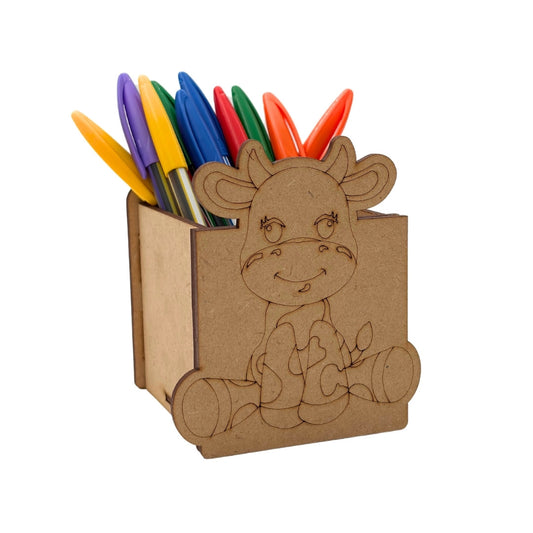 Buffalo Pen Stand MDF Design 1