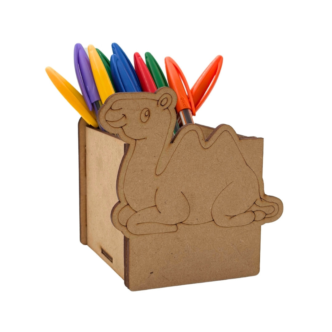 Camel Pen Stand MDF Design 1