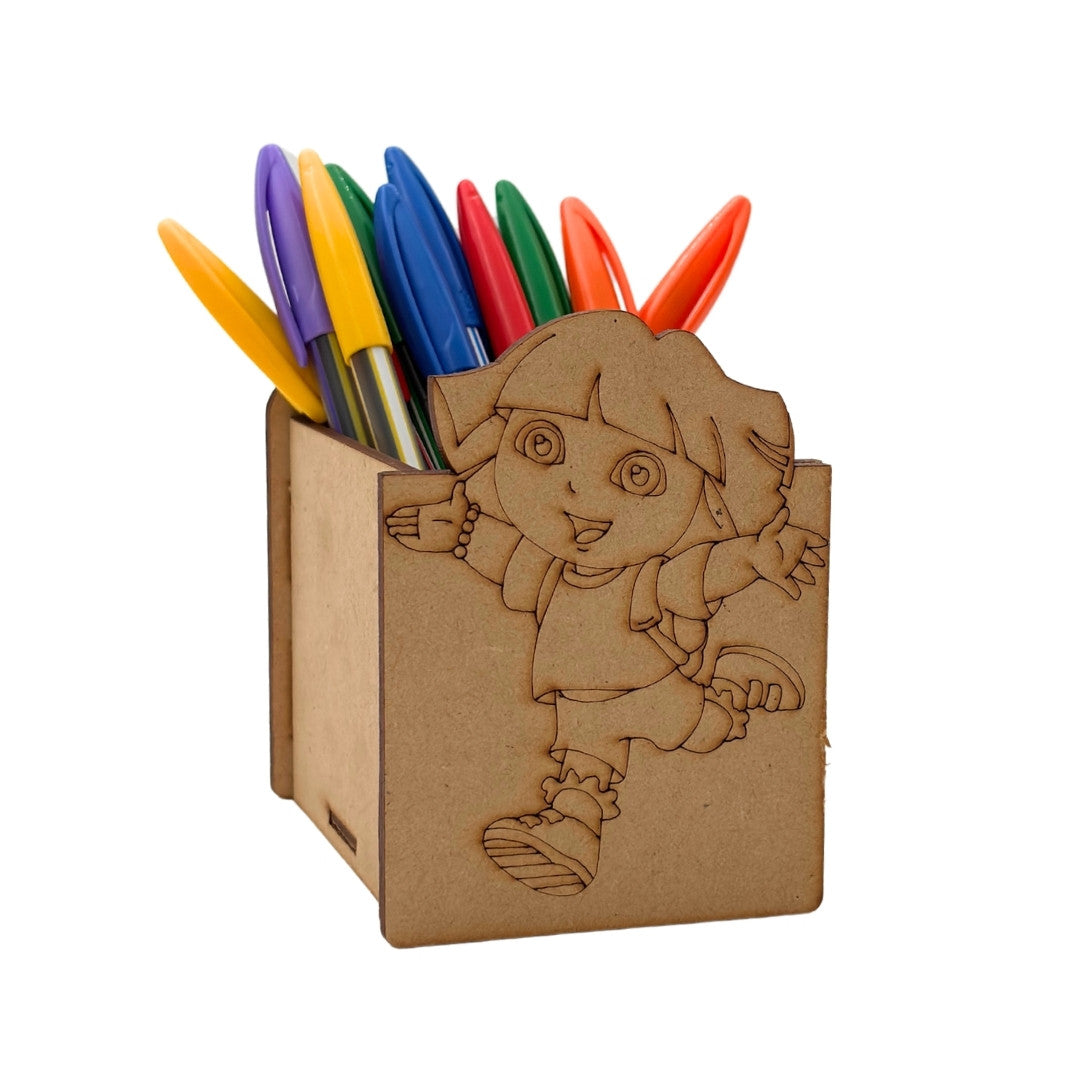 Dora The Explorer Pen Stand MDF Design 1