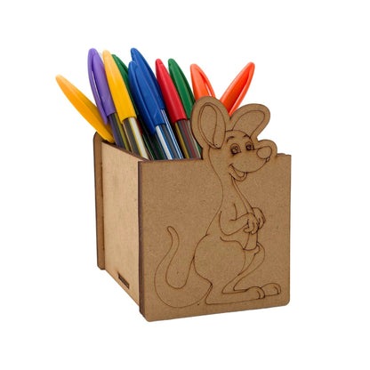 Kangaroo Pen Stand MDF Design 1