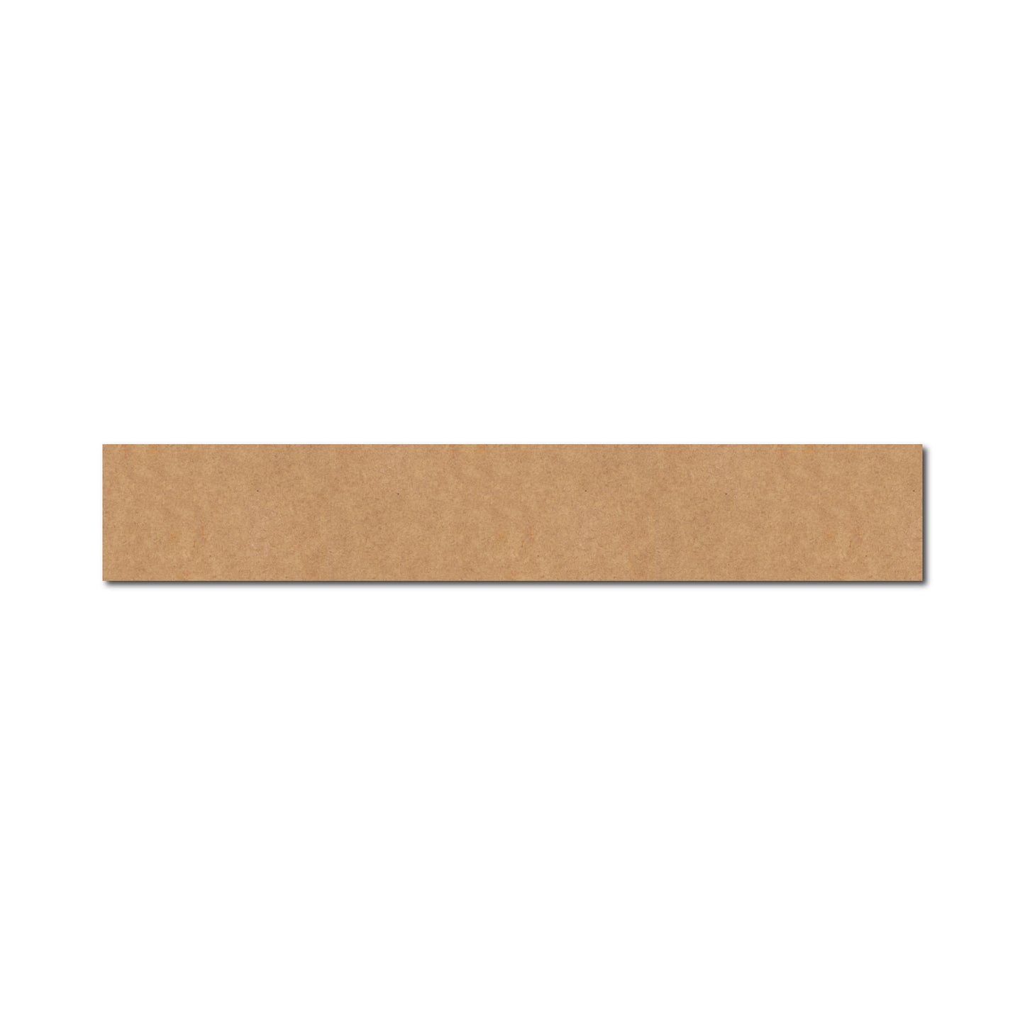 Rectangle Plank Cutout MDF Design 1