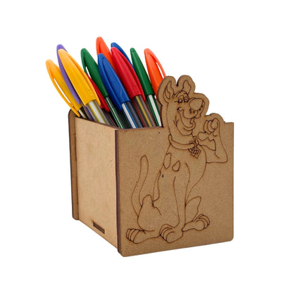 Scooby Doo Dog Pen Stand MDF Design 1