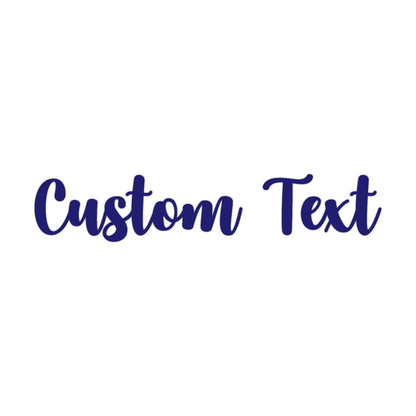 Acrylic Custom Text Name Cutout