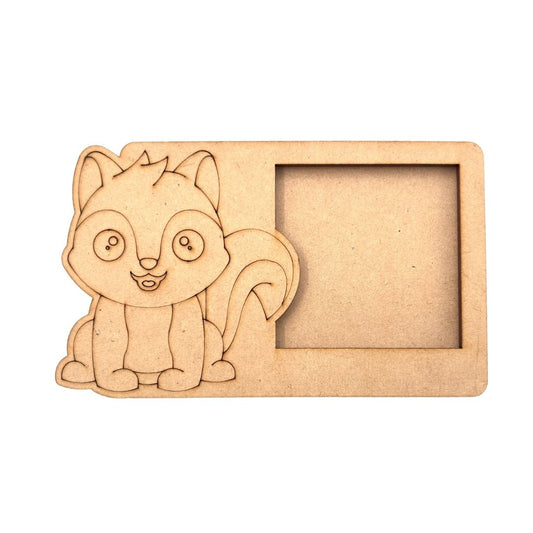 Squirrel Three Layered Photo Frame MDF Design 1