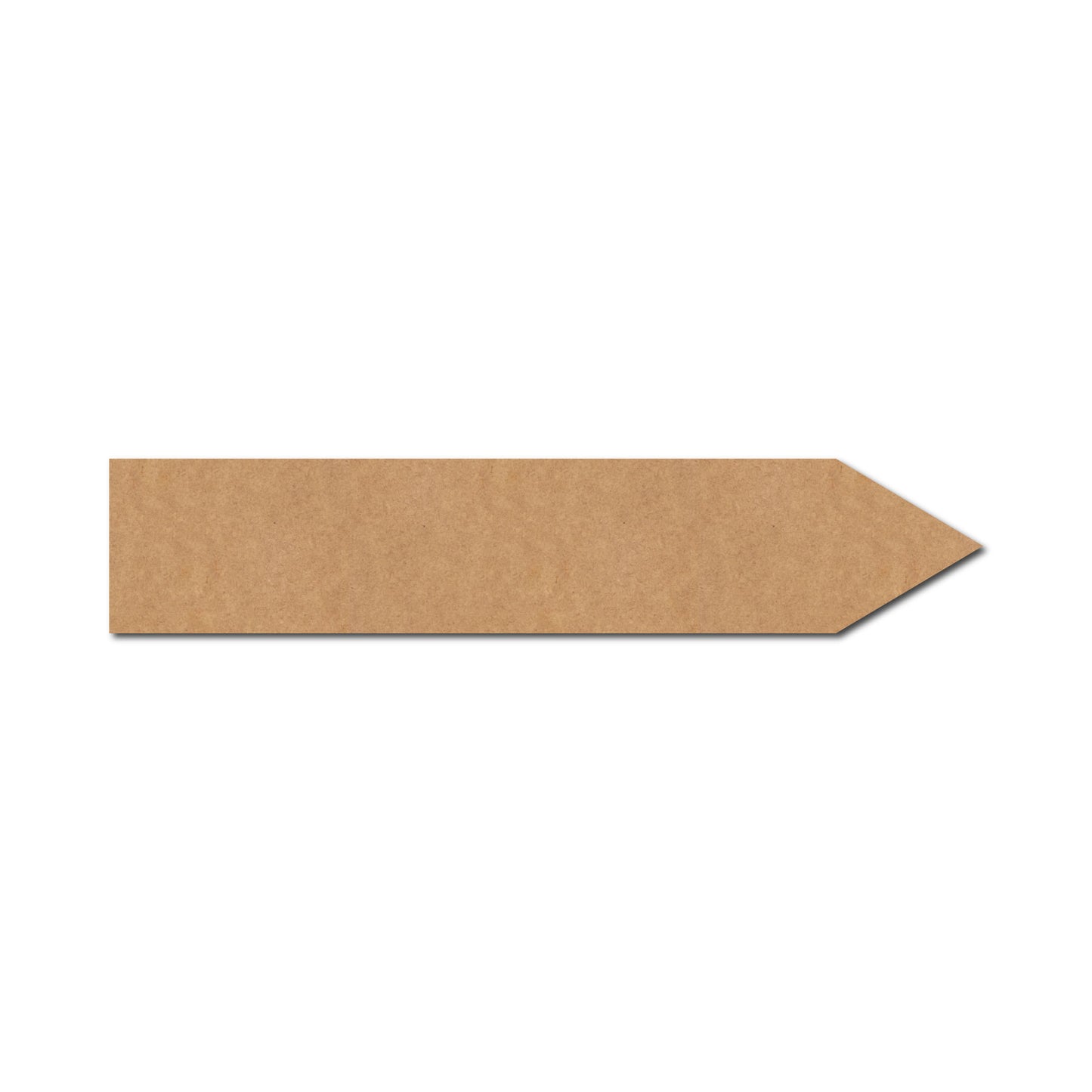 Arrow Plank Cutout MDF Design 1