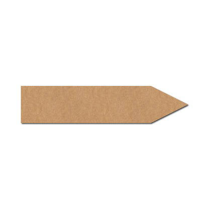 Arrow Plank Cutout MDF Design 1