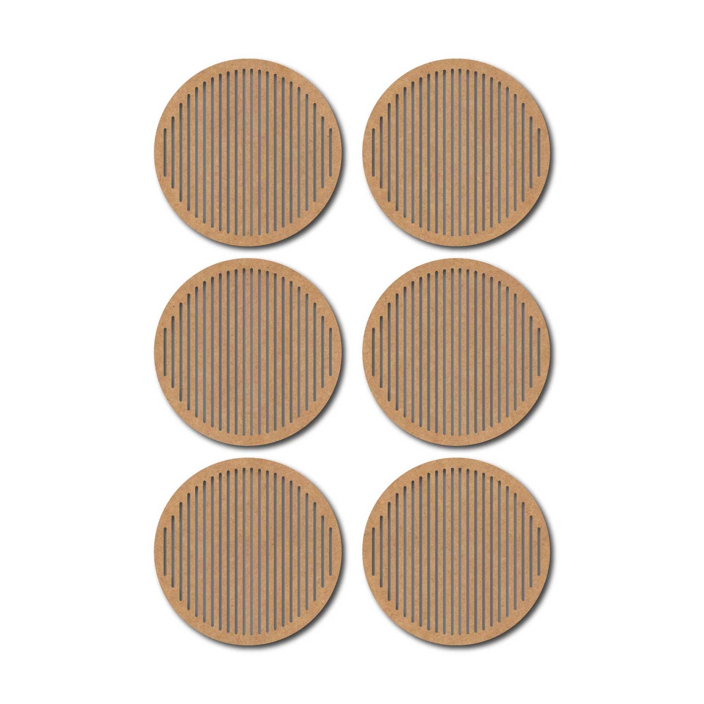 Round Coaster MDF Design 13