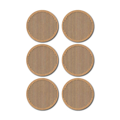 Round Coaster MDF Design 13