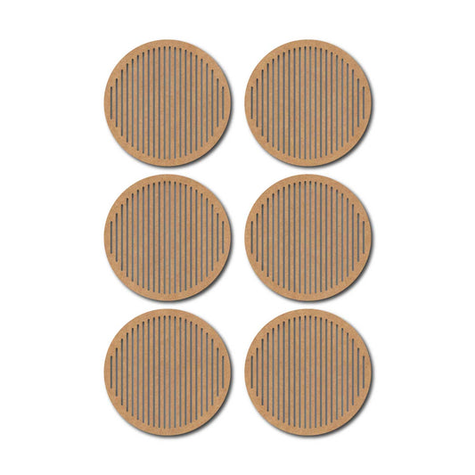 Round Coaster MDF Design 13