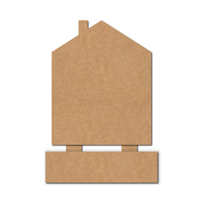 Hut Nameplate MDF Design 