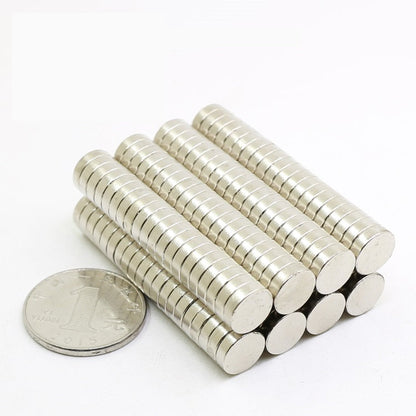 Steel Neodymium Disc Magnet 10x2.5MM