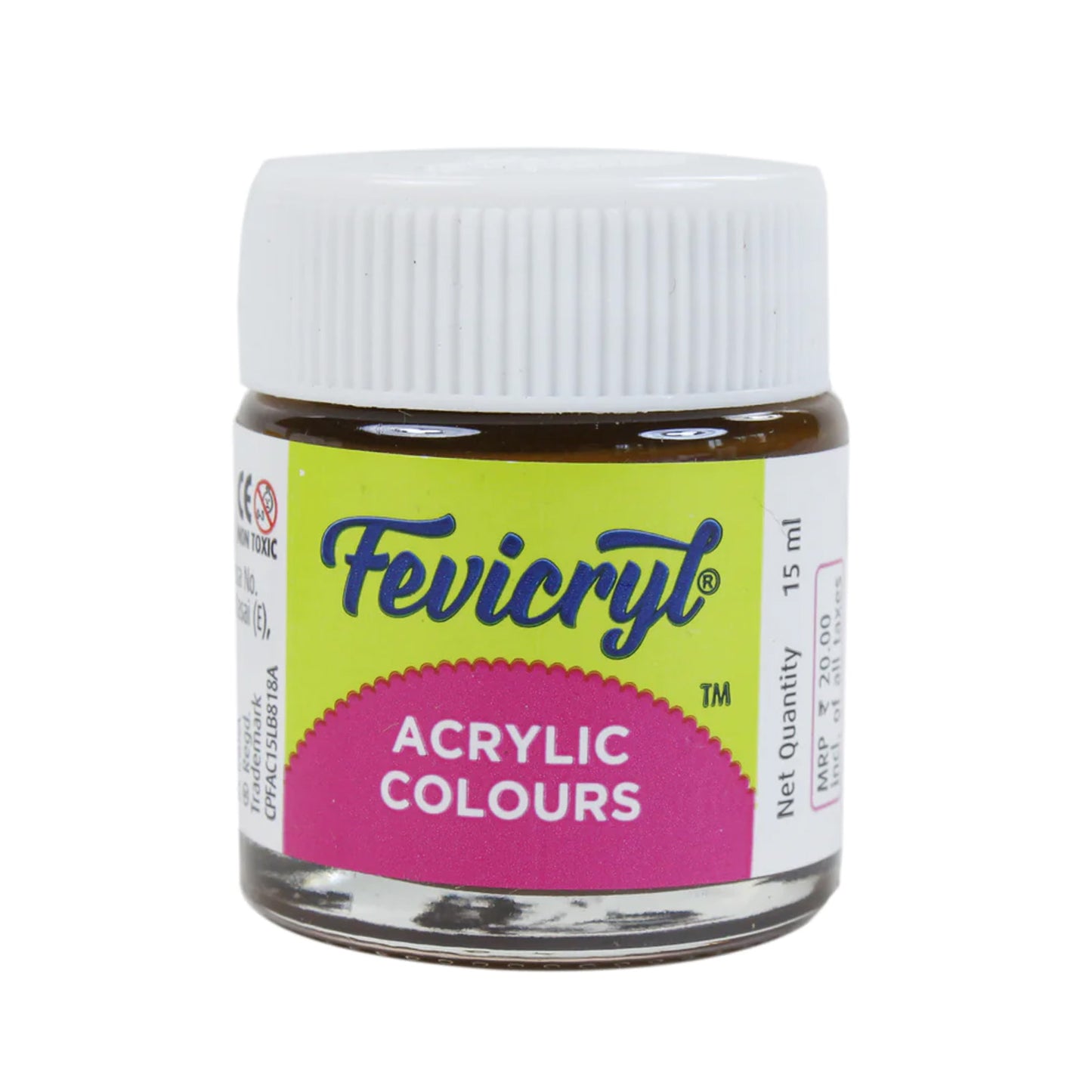 Fevicryl Acrylic Colours Dark Brown 05