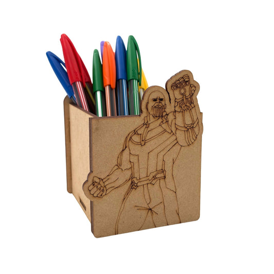 Thanos Marvel Pen Stand MDF Design 1