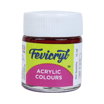Fevicryl Acrylic Colours Maroon 14