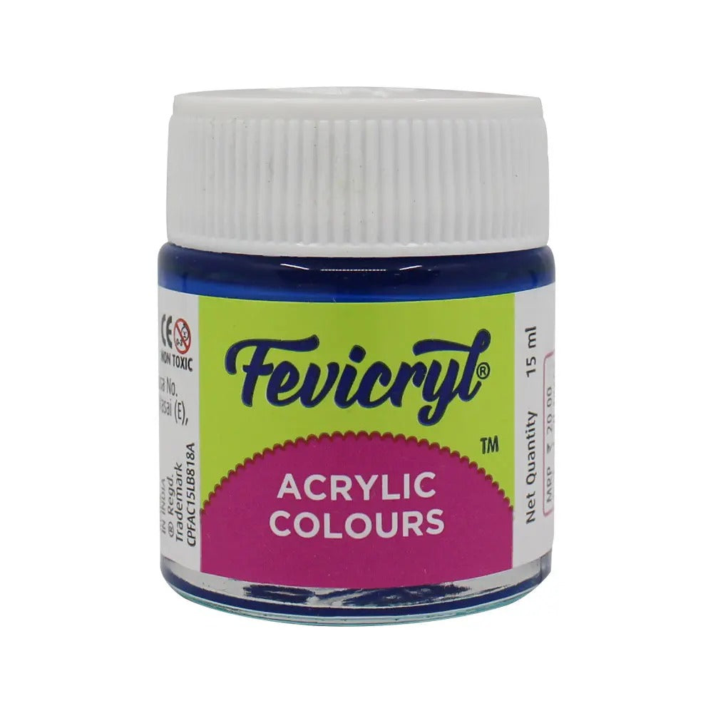 Fevicryl Acrylic Colours Cerulean Blue 32