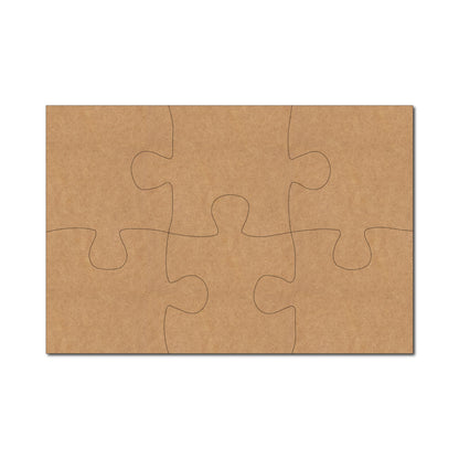 Puzzle Set Cutout MDF Design 1